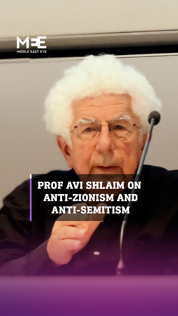 In an event organised by International Centre of Justice for Palestinians about the war on Gaza, Professor Avi Shlaim, a British historian of Iraqi-jew descent, explains the difference between anti-zionism and anti-semitism