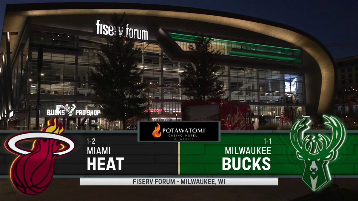 𝙃𝙚𝙧𝙚. 𝙒𝙚. 𝙂𝙤. #FearTheDeer x #HEATCulture 📺: Bally Sports Wisconsin 📱: