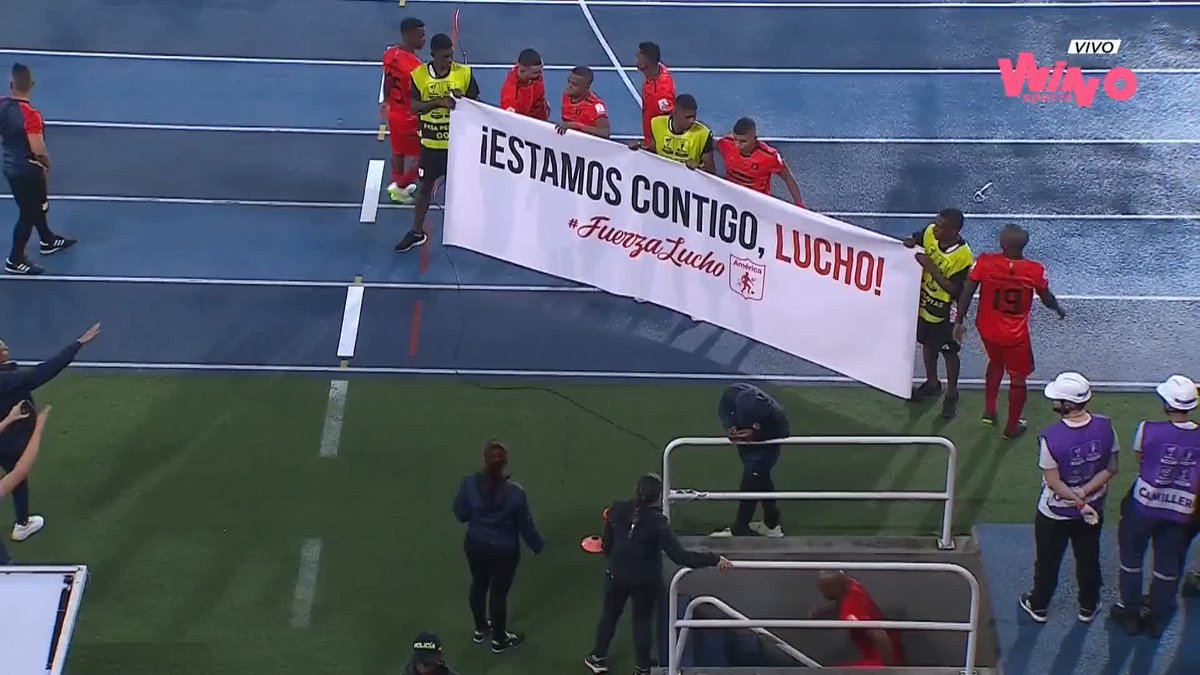 👺🔥🔵 ¡Estamos contigo Lucho Díaz! #TodosSomosLucho #LALIGAxWIN