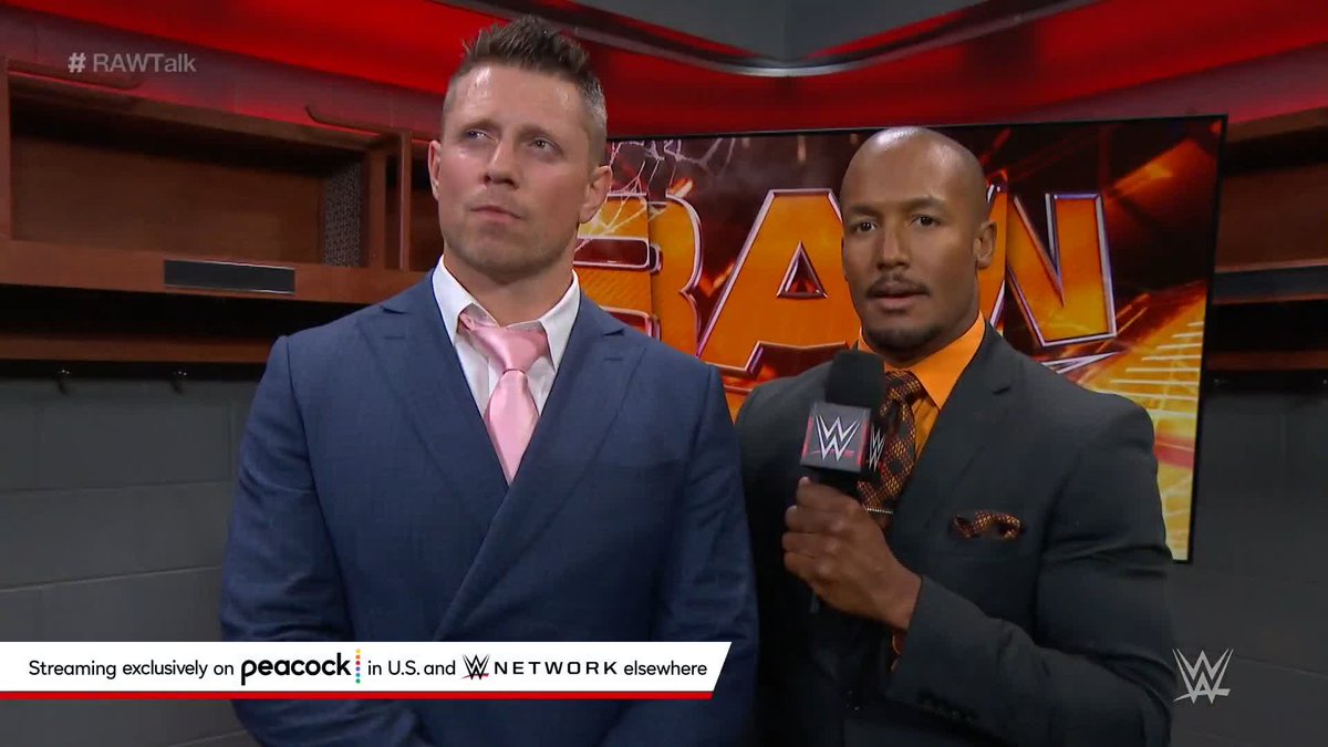 How did The Miz feel about GUNTHER's actions earlier tonight on #WWERaw? #RAWTalk ▶️ Peacock