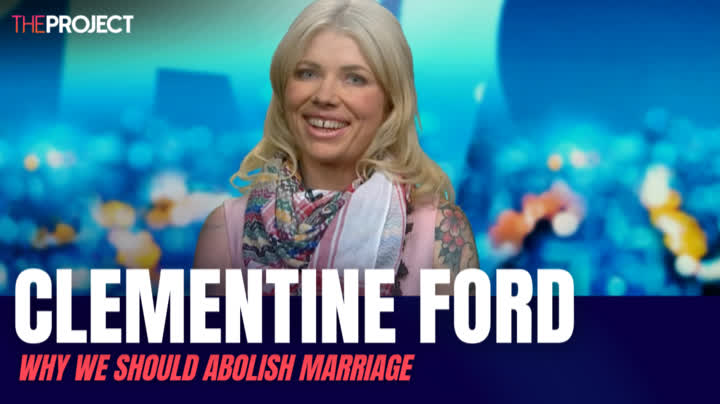 Every year, 100,000 Aussies get hitched, and while no marriage is perfect, author Clementine Ford reckons marriage is a sham, and she tells us why it should be abolished.