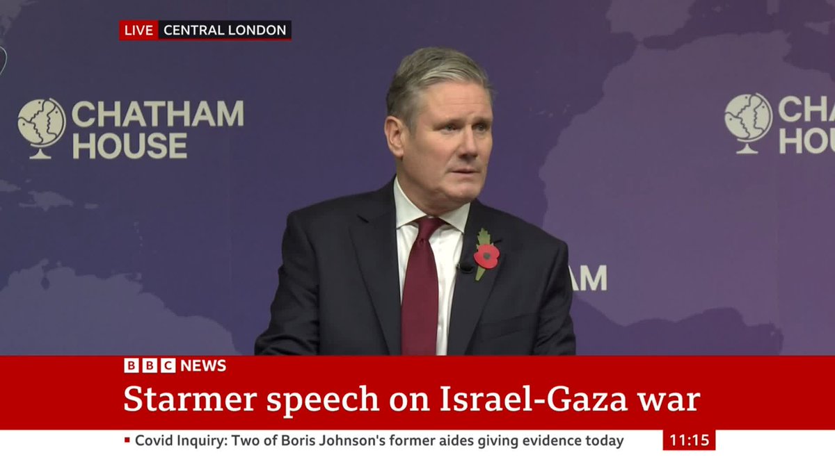 "While I understand calls for a ceasefire at this stage, I do not believe that it is the correct position now," Sir Keir Starmer says Labour's leader says "Hamas would be emboldened" and would "start preparing for future violence immediately"