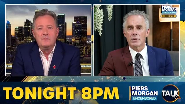 "Do I regret it..?" Jordan Peterson returns to Piers Morgan Uncensored to discuss the Israel-Hamas war and his tweet to Benjamin Netanyahu telling him to "give 'em hell". Tune in at 8pm (UK). Dr Jordan B Peterson | Piers Morgan | #PMU