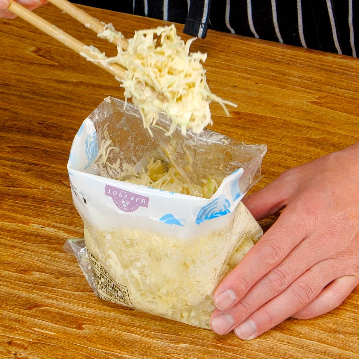 【その手があったか！】洗い物が減らせる！超ズボラお好み焼き🤗 / Easy Okonomiyaki #tastyjapan