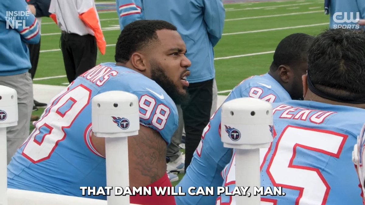 "That damn Will can play." Will Levis balled out Sunday, and Jeffery Simmons was his biggest fan 🙌 Tennessee Titans