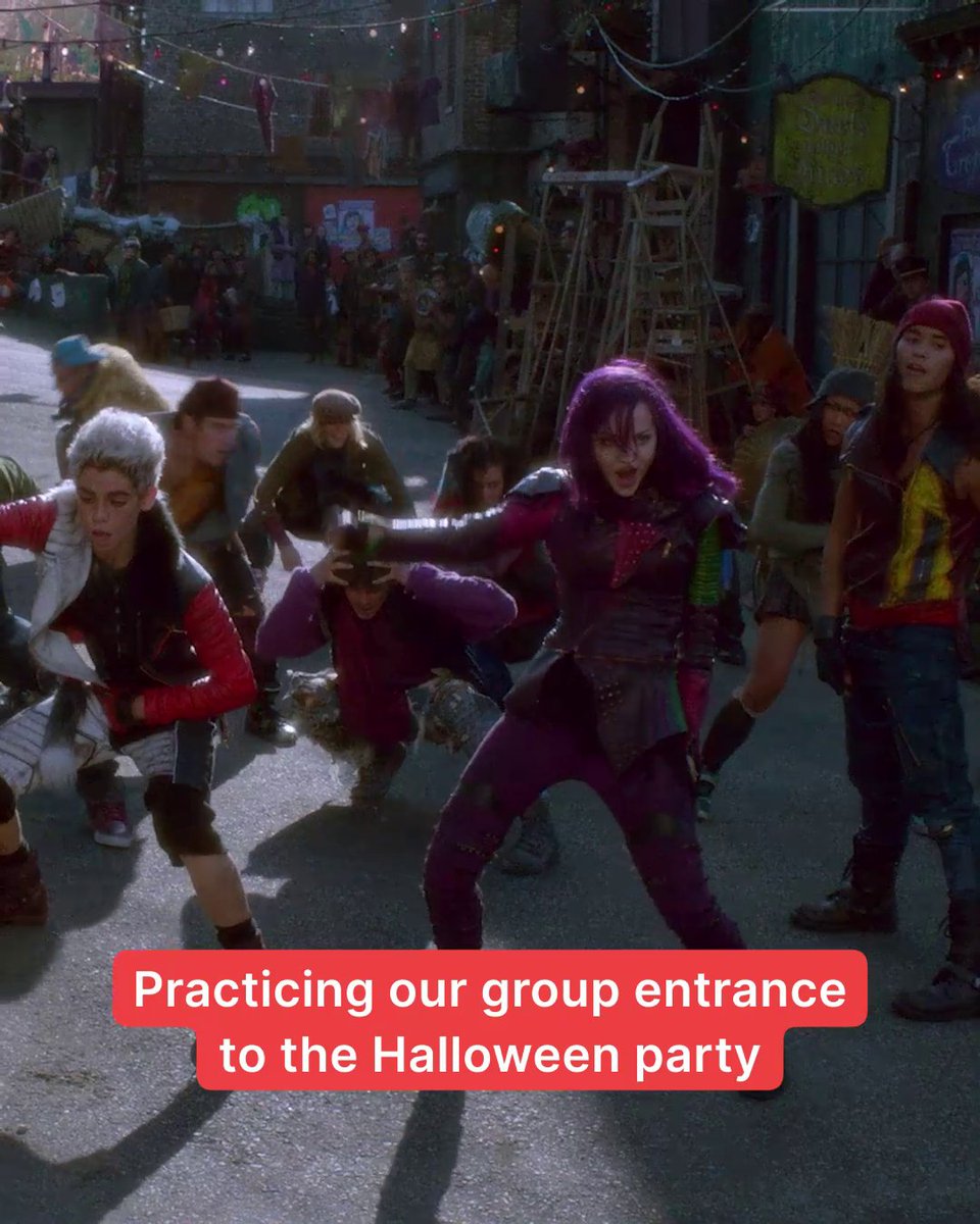 This classic is a *core* memory for us — and we'll play it all Halloween long 🎃 #Descendants