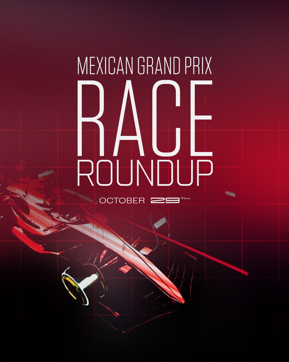 Podiums, poles and red flags. Get the latest race rundown of our #MexicoGP