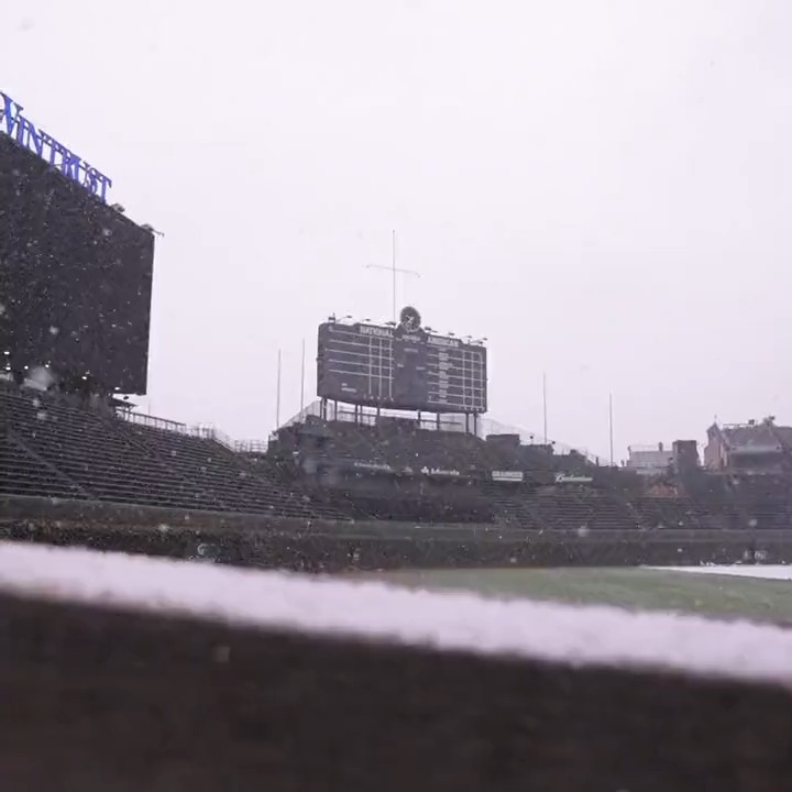 Snow on Halloween? Now THAT'S scary.