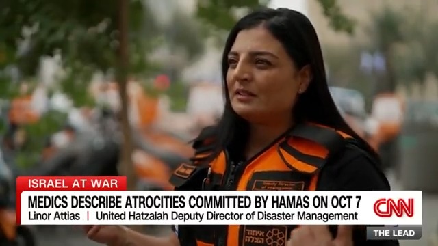 Medics describe atrocities committed by Hamas on Oct 7. CNN's Jake Tapper 🦅 reports from Israel