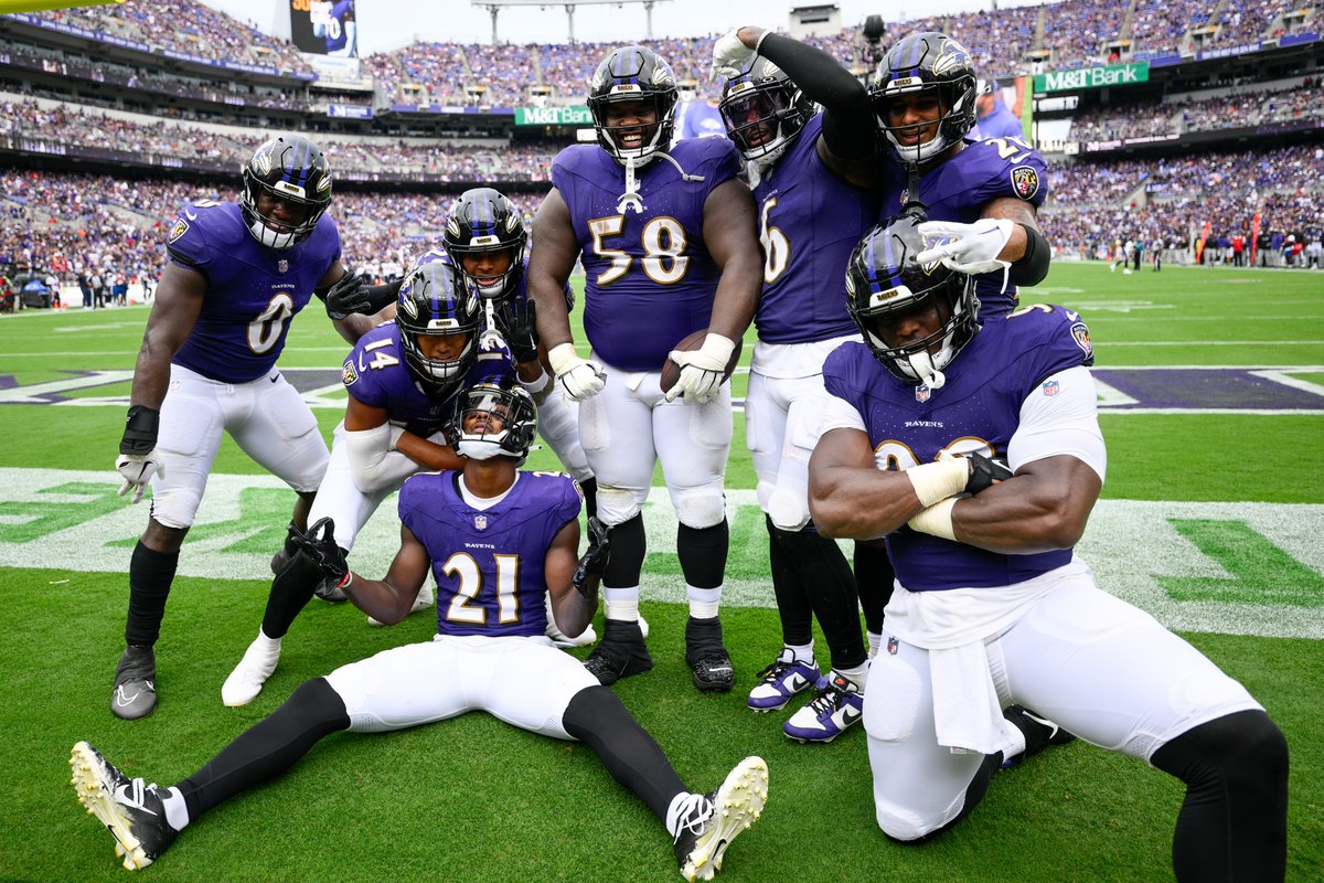 The Baltimore Ravens defense is stacked with playmakers: ⭐ Geno Stone: leads league in INTs (5) ⭐ Justin Madubuike: leads interior DLs in sacks (6.5) ⭐ Roquan Smith: 4th in league for tackles (82)
