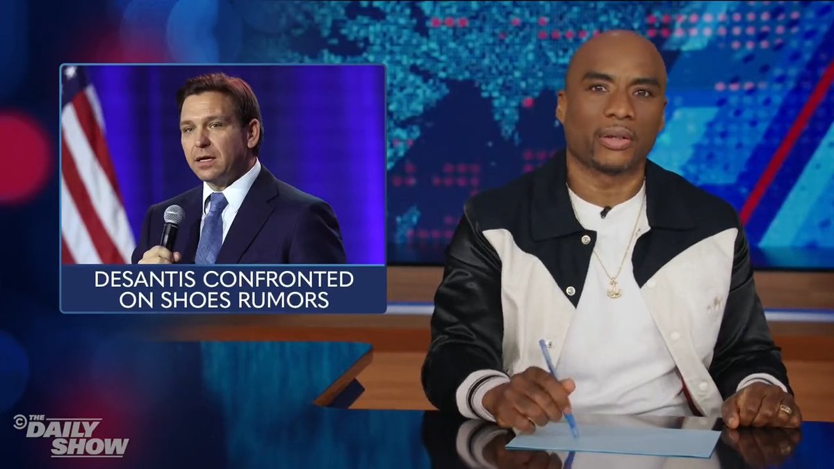 You know Ron DeSantis's campaign is going poorly when people only talk about his shoes Charlamagne Tha God