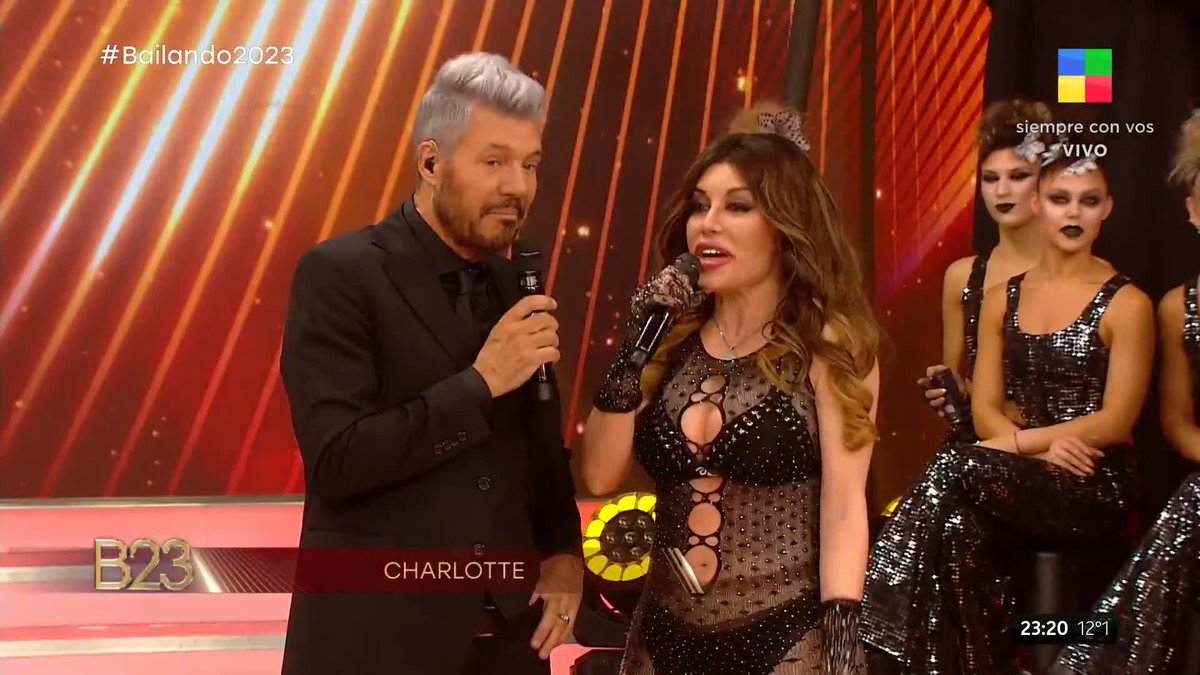 😂 Fátima Florez hizo reír al estudio entero con la imitación a Charlotte Caniggia Cc #Bailando2023 marcelo tinelli @elbailandookay