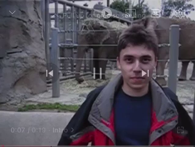 The FIRST video ever posted on YouTube (April 24, 2005)
