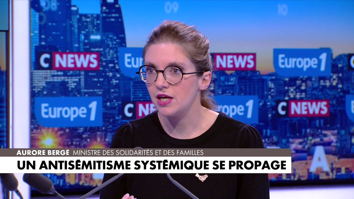 Aurore Bergé : «Le poison de l’antisémitisme nous concerne tous» dans #LaGrandeInterview
