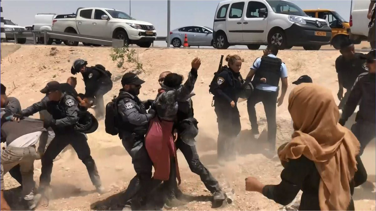 More shocking videos emerging of Israel brutalising Palestinians in West Bank - Israel is attempting to destroy whole villages &amp; wipe out entire communitues Pregnant women, children, elders - no one is spared the brutality #IsraeliApartheid #GazaGenocide