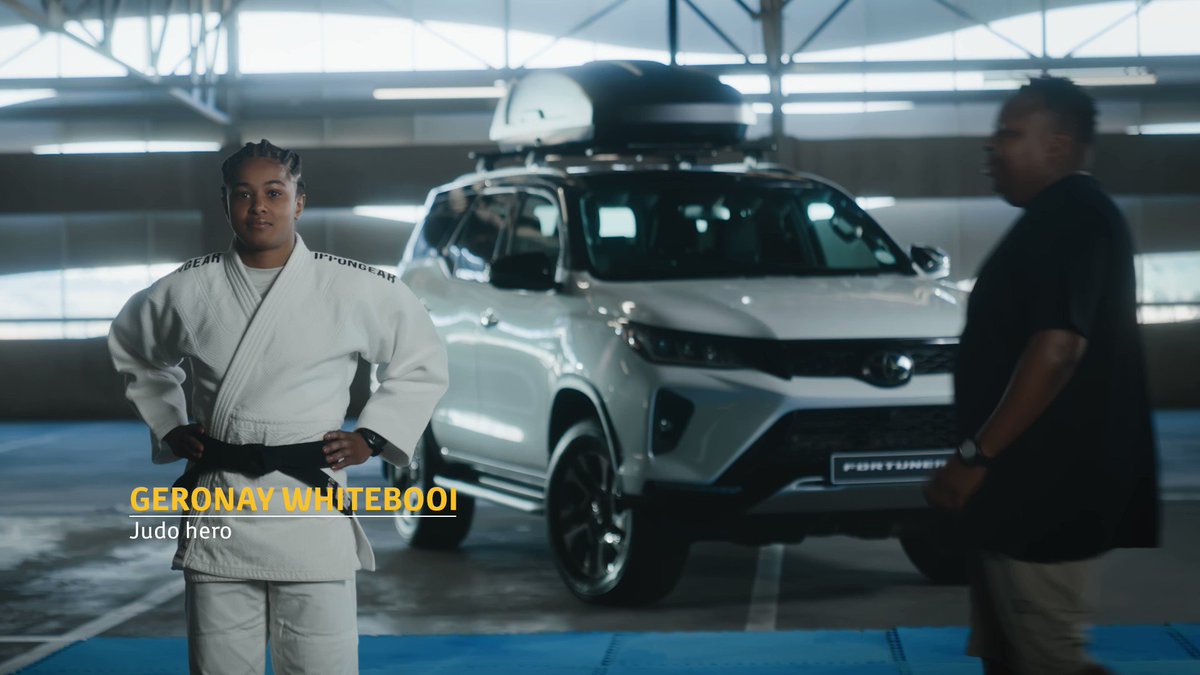 #FortunerChallenge2023 is here! You could win a brand-new Fortuner – all you have to do is back SA Judoka champ Geronay Whitebooi between now and 14 November 2023 🇿🇦👊.