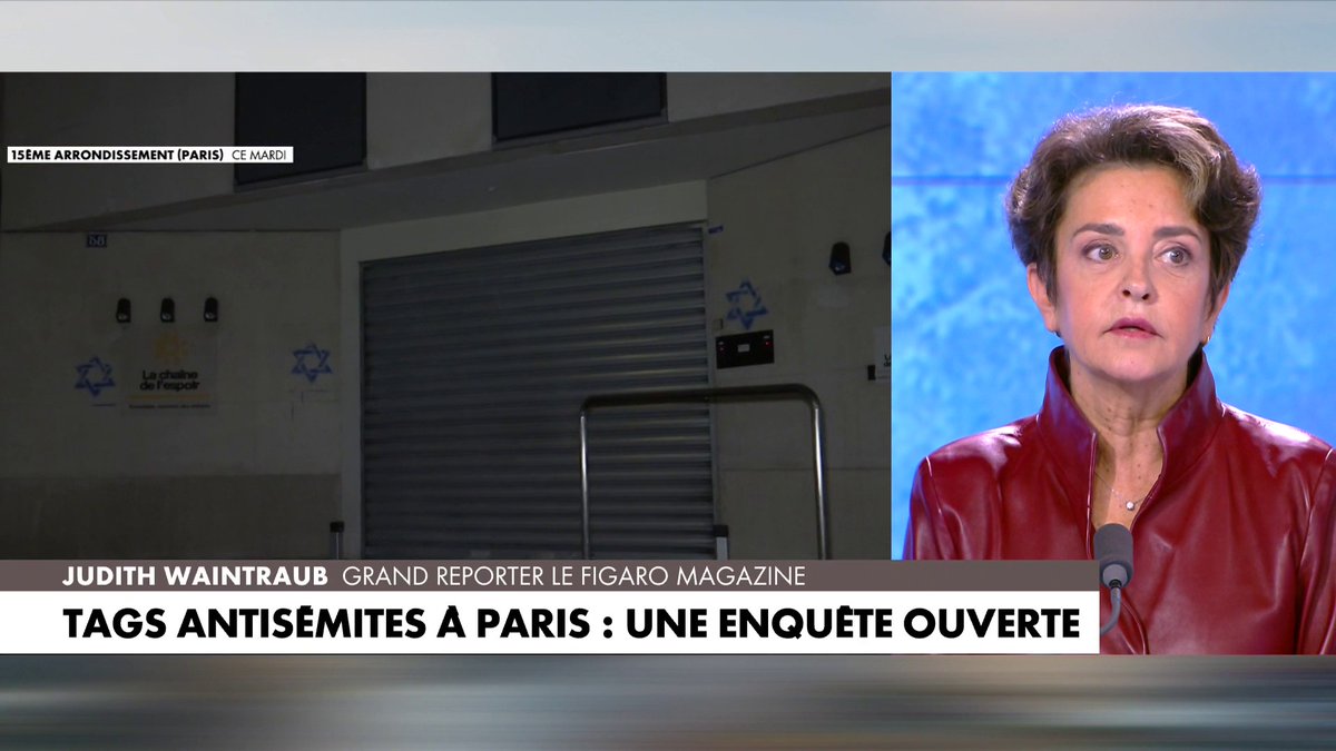 Judith Waintraub : «Ce n'est pas le conflit israélo-palestinien qui génère l'antisémitisme, c'est l'islamisme» dans #MidiNews