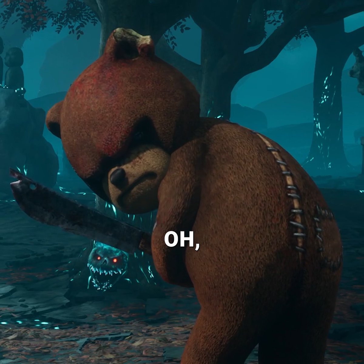 Someone's been beary naughty. The Trapper's Naughty Bear Cosmetic is now available in the in-game Store, and comes with its very own voice lines and Mori.