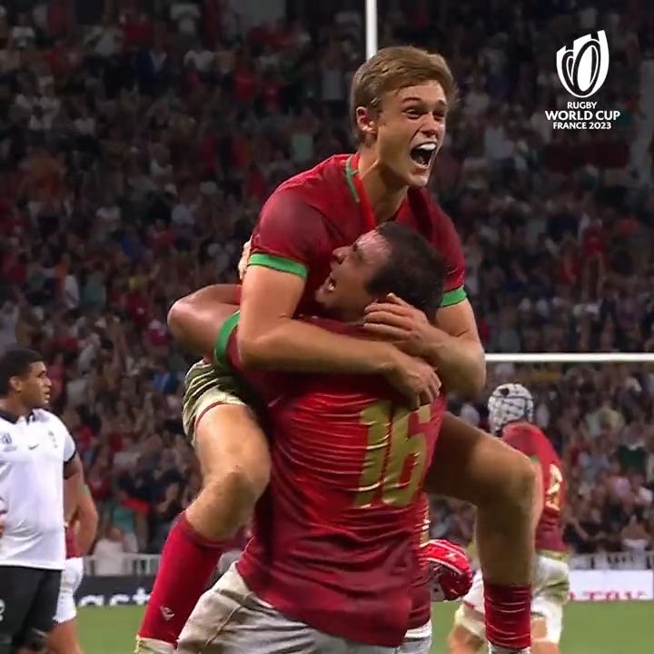 The year that Portugal made history 🇵🇹 #RWC2023