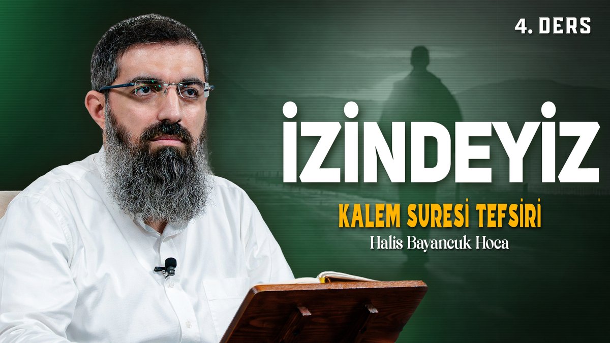 En güzel örnek: Resûlullah (sav) 🌹 Kalem Suresi Tefsiri 4 | Halis Bayancuk Hoca 🔗 - Muhammed'in (sav) Örnekliği - Hüccet ikame oldu mu? - Resûlullah'ın (sav) müjdelerini ve uyarılarını bilmeyenleri bekleyen durum