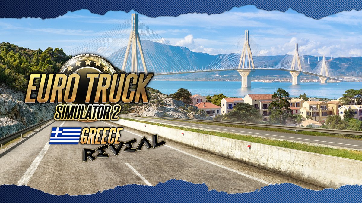 Exciting news, truckers! 🎉 We are excited to officially announce that Greece will be our next destination in Euro Truck Simulator 2! 😍🇬🇷 Read more about this in-development DLC 👇