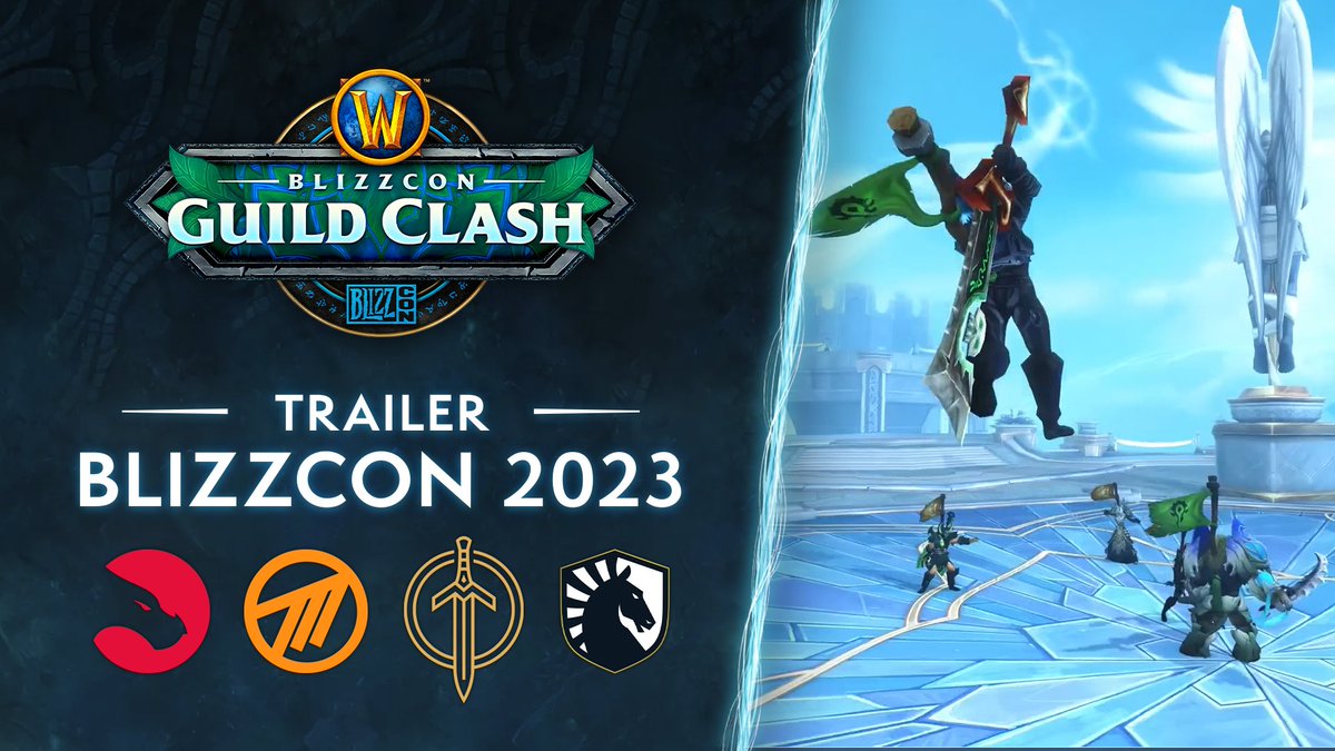 BLIZZCON IS 2 DAYS AWAY! Watch Guild Clash live Saturday on World of Warcraft Twitch &amp; YouTube.