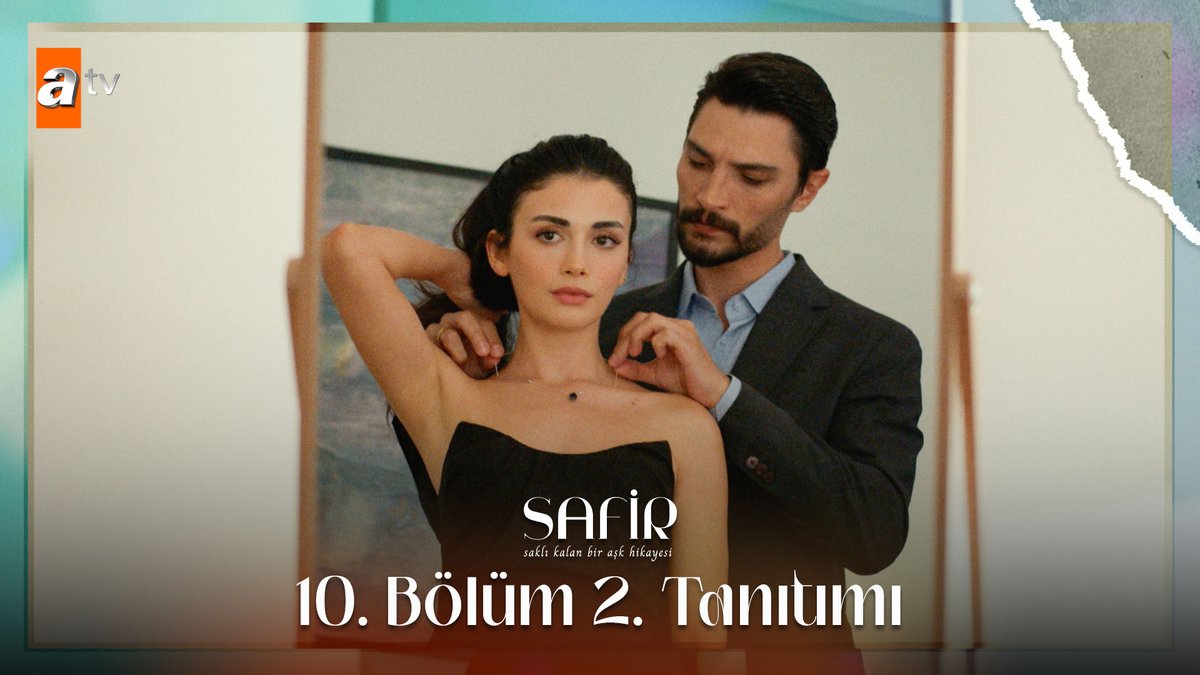 “Safir, kesin sana özel bir mücevher…” 10. bölüm 2. tanıtımı yayında! #Safir ‘Saklı Kalan Bir Aşk Hikayesi’ yeni bölümüyle Pazartesi 20.00’de #atv’de. 💠 atv