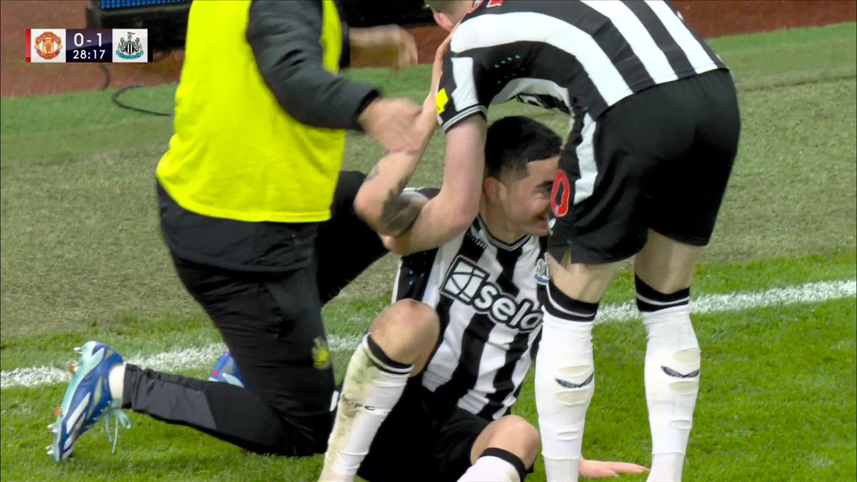 ALMIRON FIRES NEWCASTLE AHEAD! 🔲