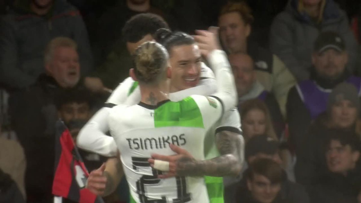 DARWIN NUNEZ WITH AN ABSOLUTELY STUNNING GOAL ๐ฑ