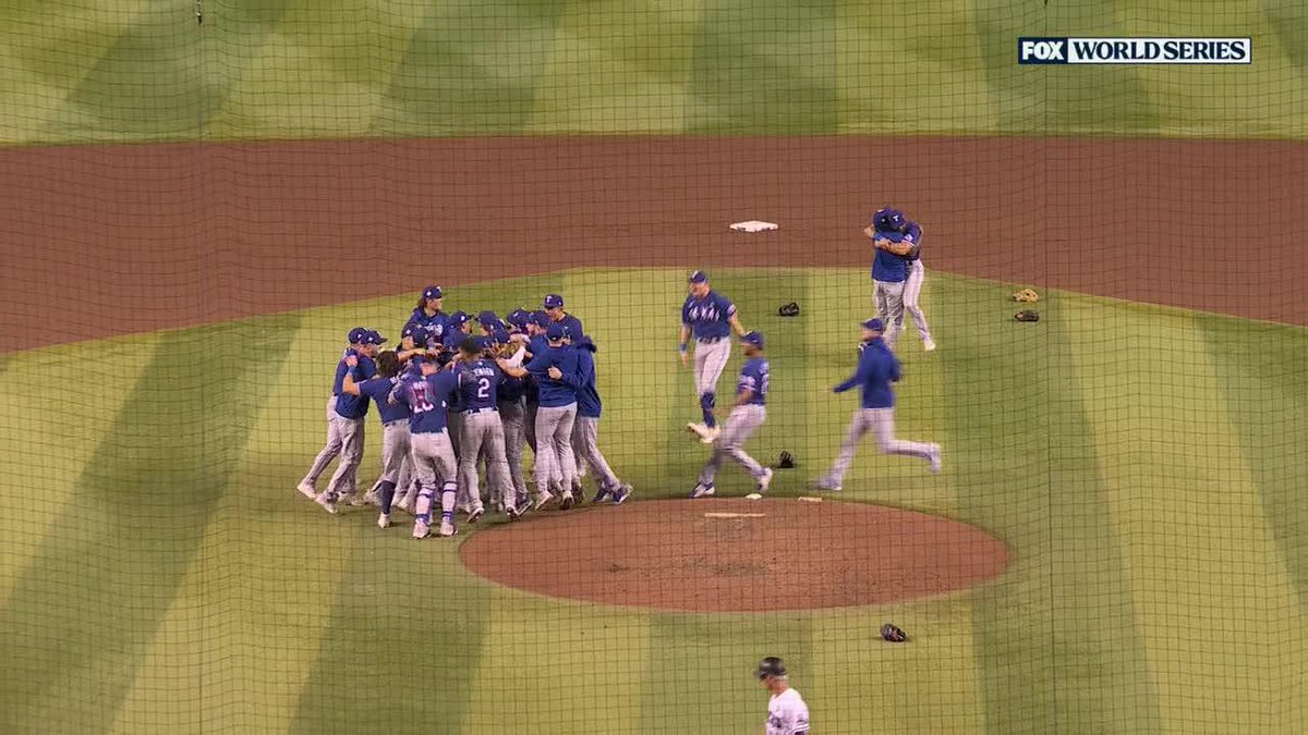 THEY DID IT 👏 More than a half-century after moving to Texas, the Rangers are champions at last!
