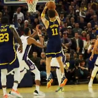 Klay Thompson called GAME.