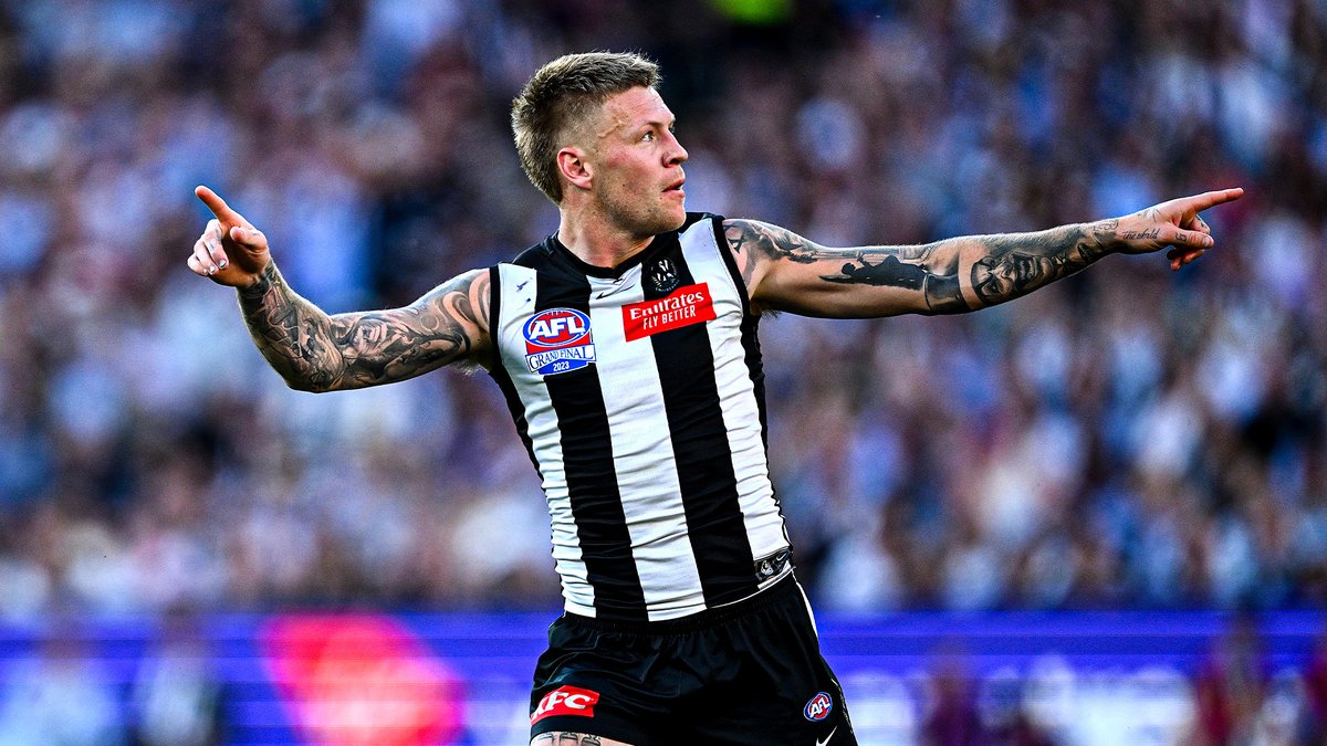 EVERY SINGLE ONE OF THEM 🤯 In celebration of Jordan De Goey's #23in2023 day, enjoy his five Grand Final goals!