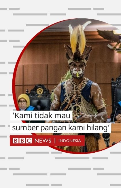 Majelis Hakim PTUN Jayapura memutuskan menolak gugatan pemimpin warga Woro dari suku Awyu, Hendrikus Woro, terkait pencabutan izin perkebunan kelapa sawit di hutan adat mereka seluas 39.000 hektare. Selengkapnya: