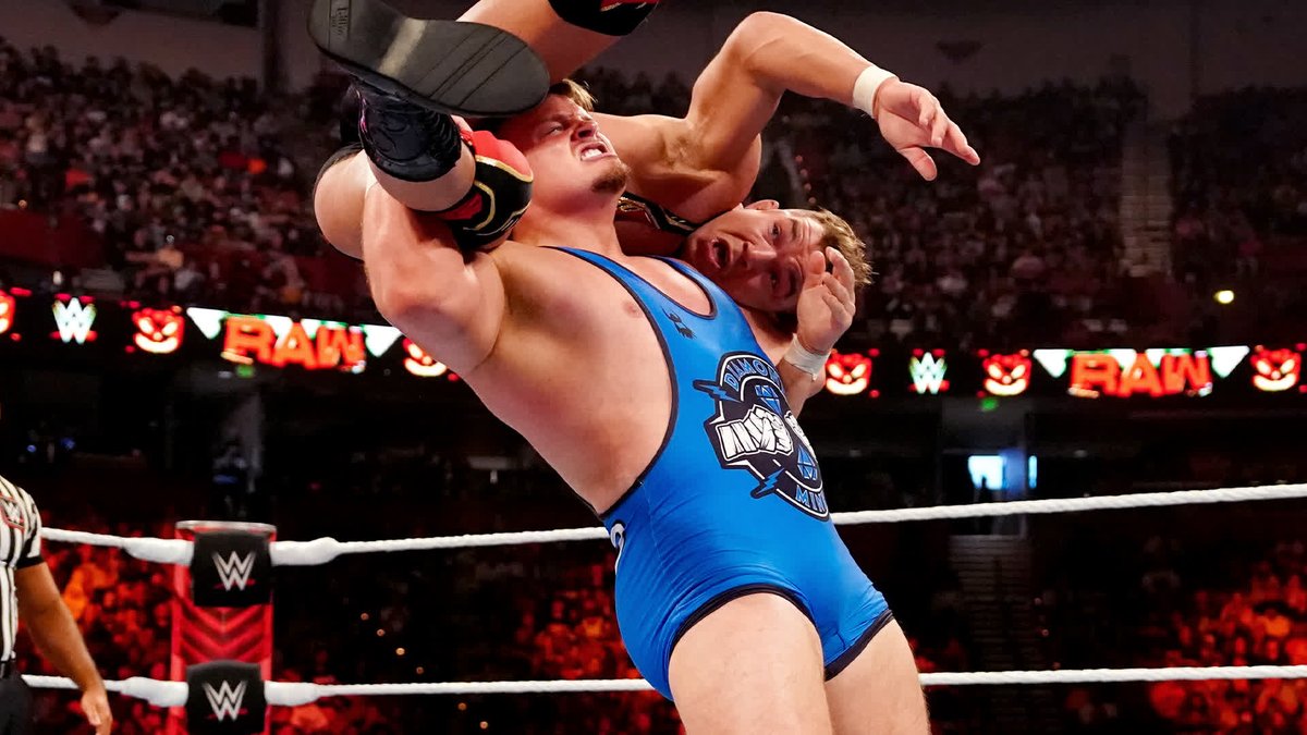 After answering The #AlphaAcademy’s open challenge, The Creed Brothers overcome Master Chad Gable and his number one guy OTIS (DOZER) in their Raw debut. #WWERaw