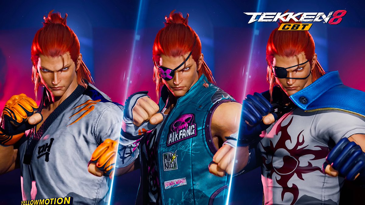 「 HWOARANG / BLOOD TALON 」 🔸COUNTRY: South Korea 🇰🇷 🔸STYLE: Teakwondo All Outfits Close-Up Highlights #TEKKEN8 #TEKKEN8CBT #鉄拳8
