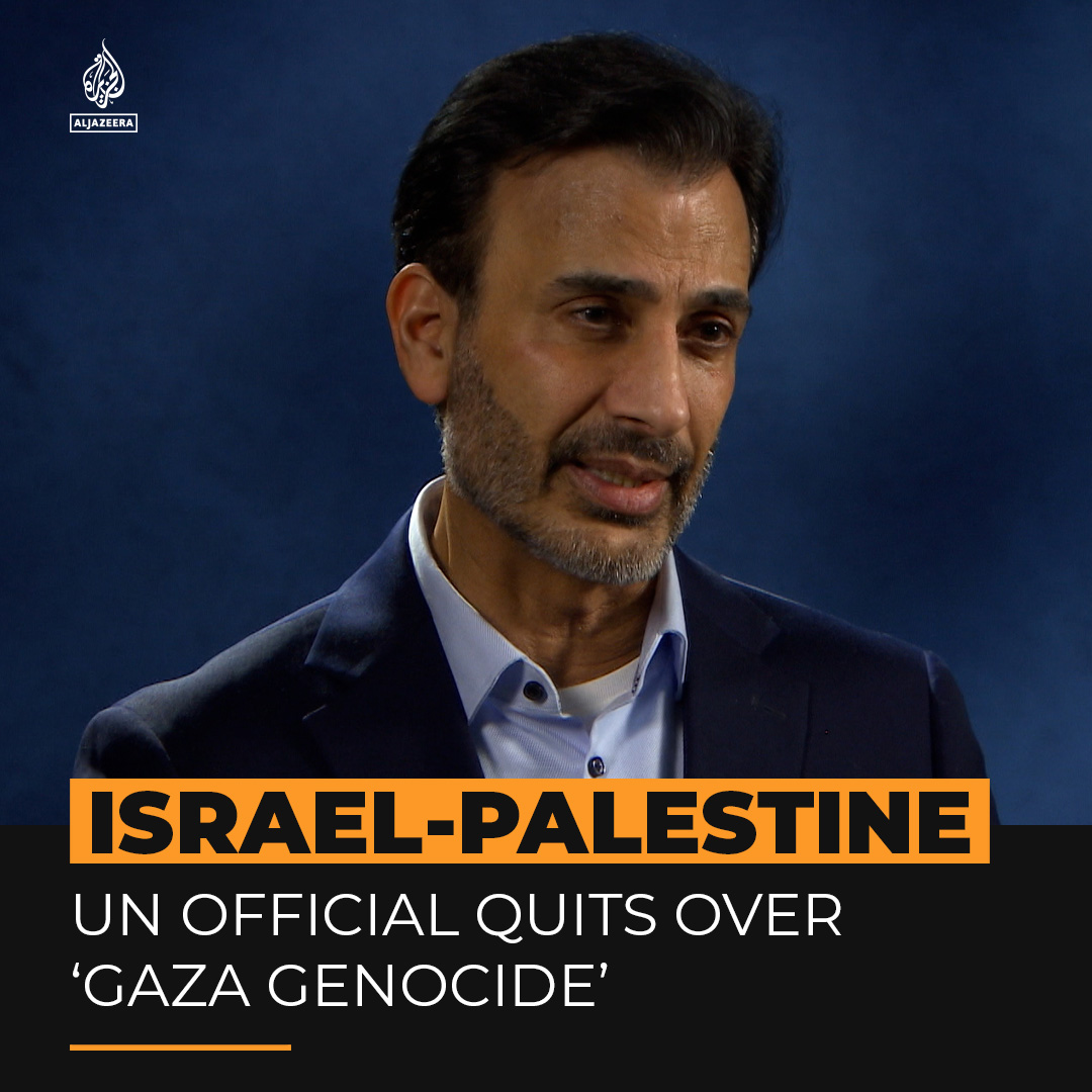 “What I see unfolding in Gaza and beyond is genocide.” Craig Mokhiber tells Al Jazeera his reasoning for resigning as head of UN human rights office over what he says is Israel perpetrating genocide in Gaza.