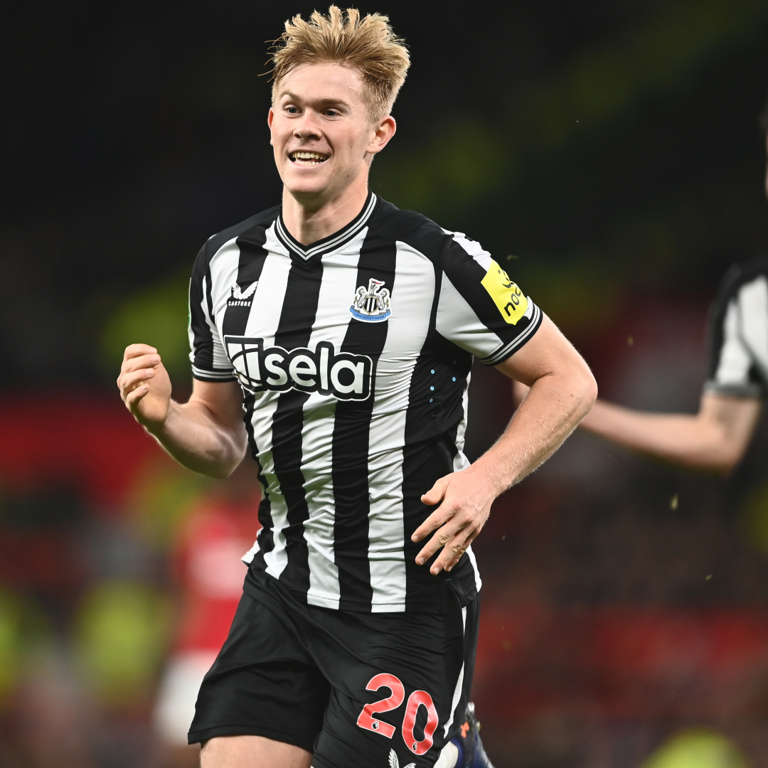 Lewis Hall 🤝 scoring for his boyhood club!