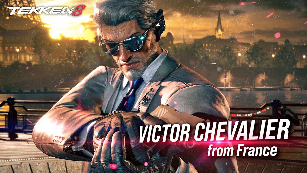 With him, violence is à la carte. Victor Chevalier, voiced by Vincent Cassel, slices his way into the #TEKKEN8 roster! Pre-order TEKKEN 8 🤜