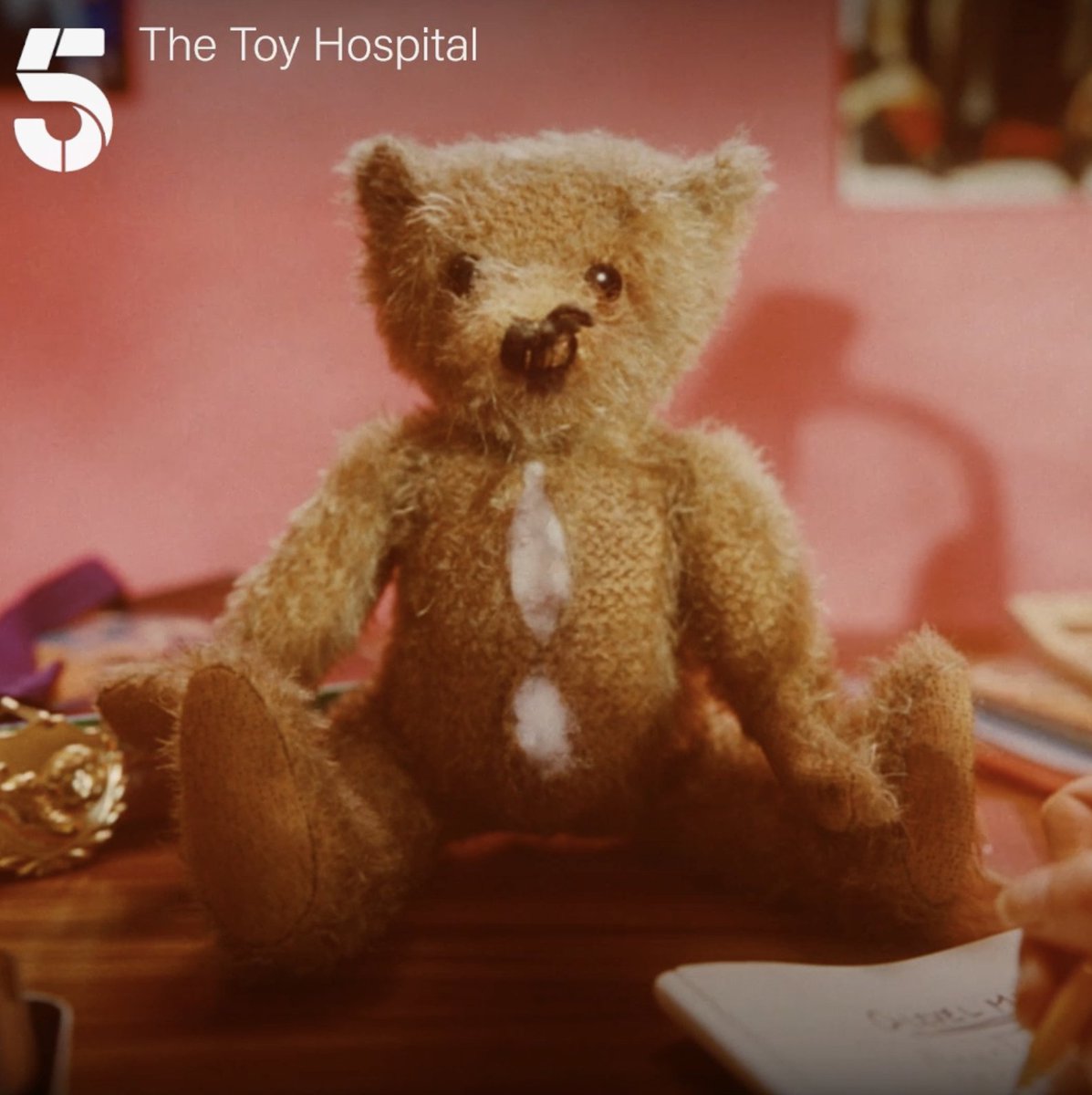 Bringing old friends back to life. 🧸 💛 Coming soon. #TheToyHospital