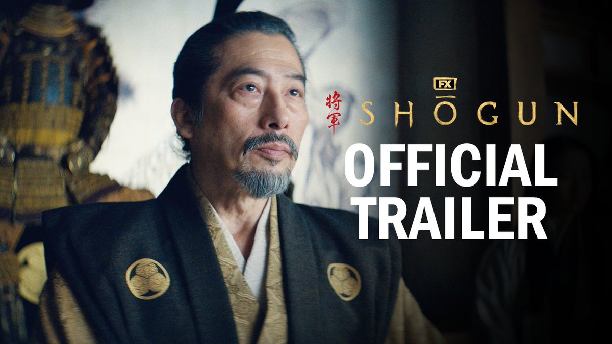 Hiroyuki Sanada and Anna Sawai star in the first trailer for ‘SHŌGUN’. Releasing in February on FX &amp; Hulu.