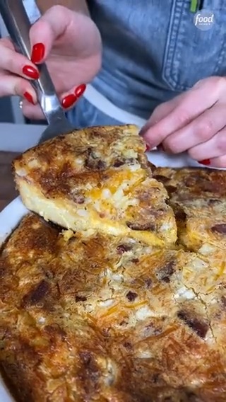 Magic Quiche means the layers form *MAGICALLY* in the oven! Follow Food Network on TikTok for more like this: Get the recipe: