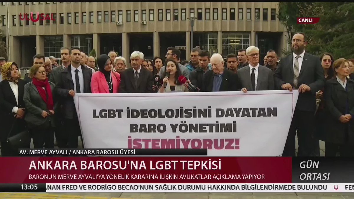 LGBT İdeolojisini Dayatan Baro Yönetimi İstemiyoruz!