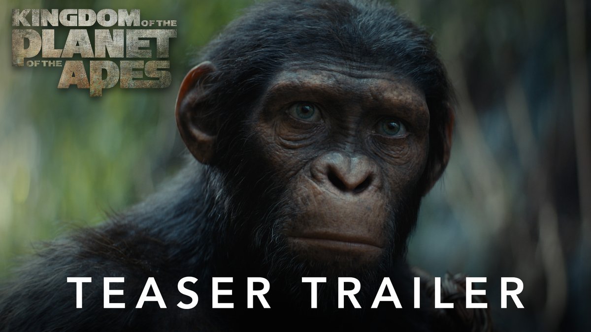 The first trailer for ‘KINGDOM OF THE PLANET OF THE APES’ has been released. In theaters on May 24.