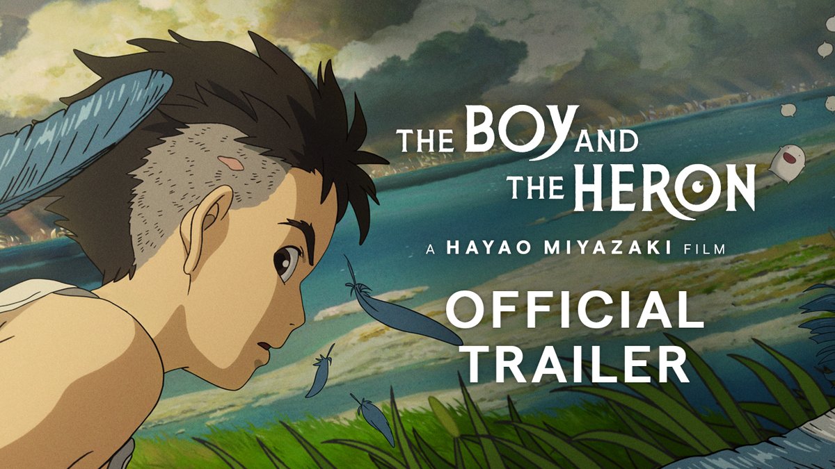 The English dub trailer for Hayao Miyazaki’s ‘THE BOY AND THE HERON’, starring… • Christian Bale • Florence Pugh • Robert Pattinson • Dave Bautista • Gemma Chan • Willem Dafoe • Karen Fukuhara • Mark Hamill In theaters on December 8.