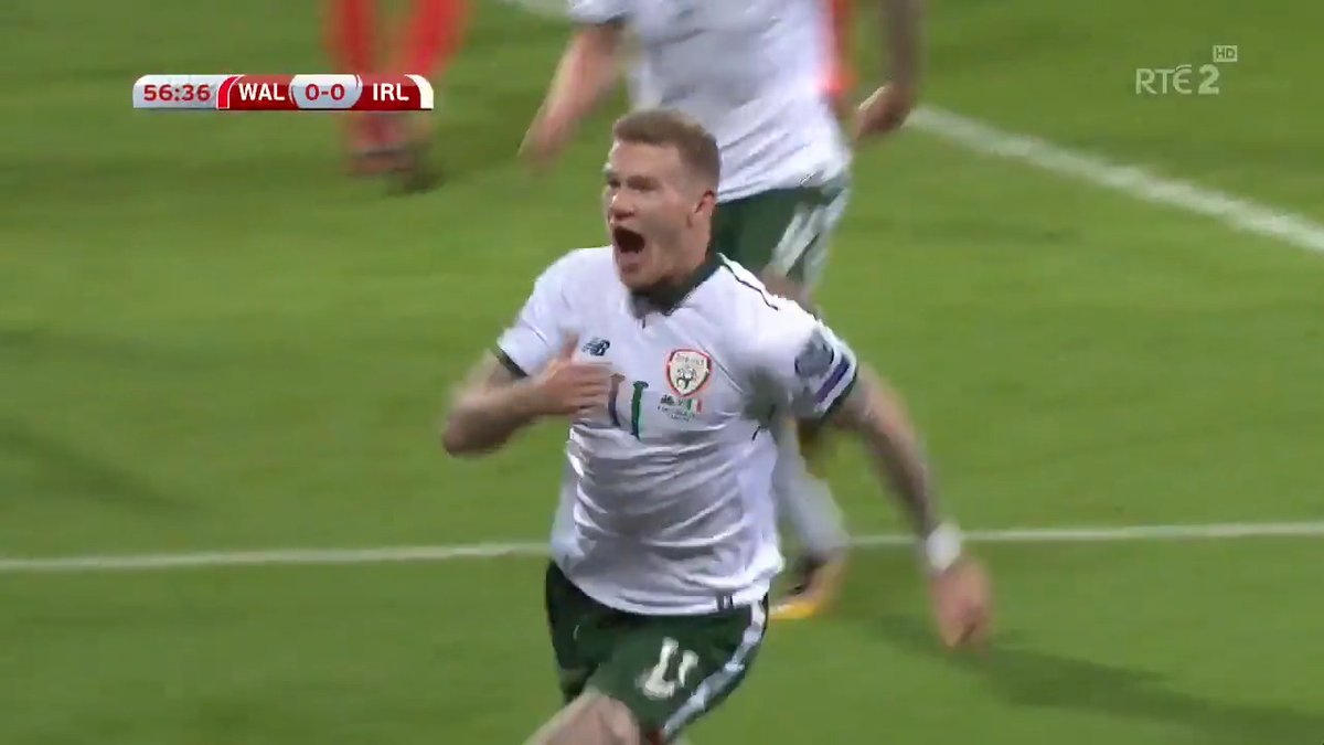 #TBT James McClean will bring the curtain down on his 🇮🇪 Ireland career later this month In all those 100+ #COYBIG caps, Cardiff will always be right up there 👍 ⚽️ RTÉ Sport the new home of soccer on X #ThrowbackThursday