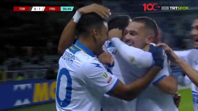 Ibrahimovic’in golüyle Frosinone, Torino karşısında 1-0 önde.