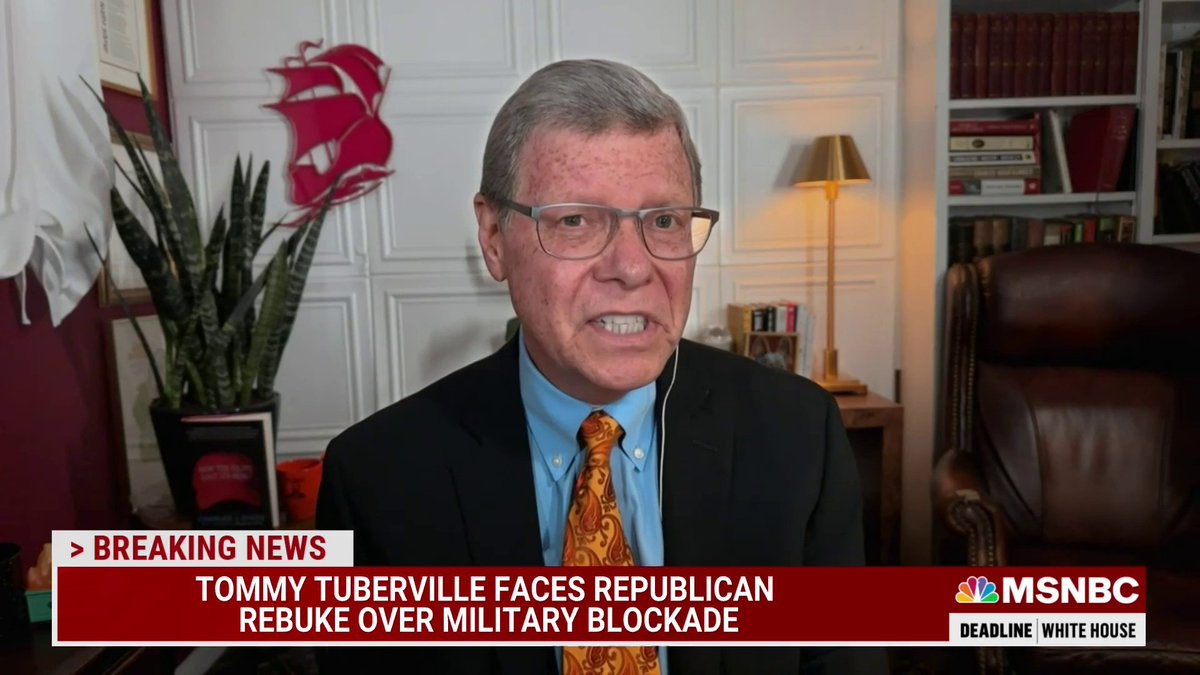“They have waited 9 months to confront this unserious and dangerous stunt by Tuberville…it makes no political sense whatsoever. Republican Senators realized they have allowed themselves to be held hostage by the dumbest member of the US Senate.” Charlie Sykes w/ Nicolle Wallace