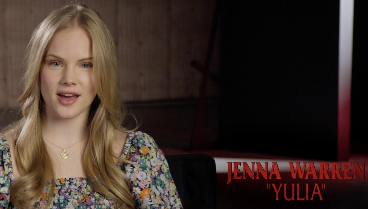 Meet the princess of the group (aka an independent queen 💁♀️👑). See Jenna Warren as Yulia in #ThanksgivingMovie – exclusively in movie theaters November 17! Get tickets now: