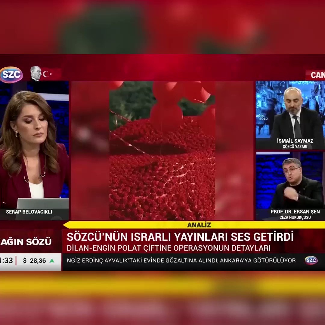 Ersan Şen'den Dilan Polat sözleri: Servet sahibi olmak suç değil Prof.Dr. Ersan Şen canlı yayında kara para akama suçundan gözaltına alınan Dilan Polat hakkında şaşırtan bir açıklama yaptı Şen açıklamasında "Servet Sahibi Olmak Suç Değil" dedi