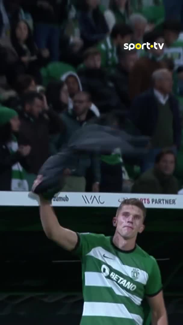 Alvalade está rendido a Gyökeres... e vice-versa 🇸🇪